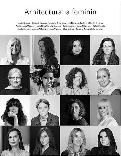 Coperta cărții  							Arhitectura la feminin						