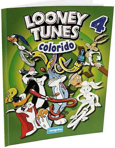 Coperta cărții  							Carte de colorat Looney Tunes (Vol. 4)						