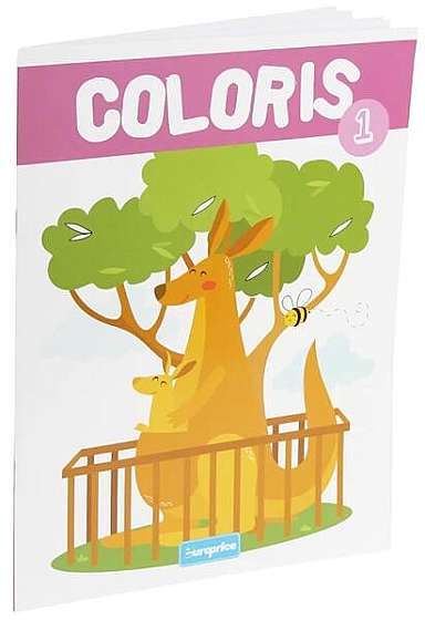Coperta cărții  							Carte de colorat Coloris (Vol. 1)						