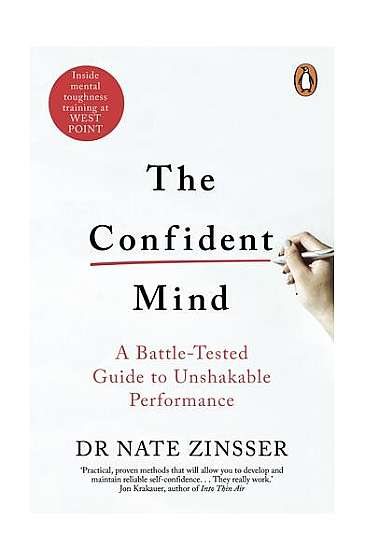 Coperta cărții  							The Confident Mind						 de Nathaniel Zinsser