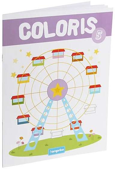 Coperta cărții  							Carte de colorat Coloris (Vol. 5)						
