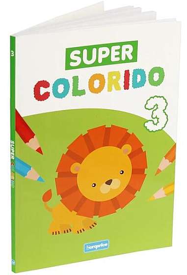  							Carte de colorat Super Colorido (Vol. 3)						