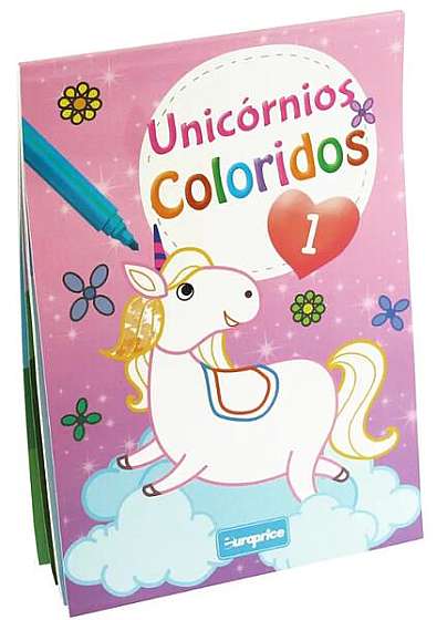  							Carte de colorat Unicorni (Vol. 1)						