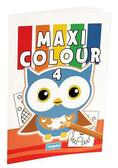  							Carte de colorat Maxi Colour (Vol. 4)						