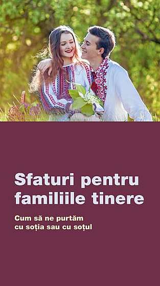 Coperta cărții  							Sfaturi pentru familiile tinere						