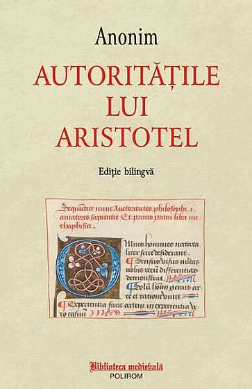 Coperta cărții  							Autoritățile lui Aristotel						