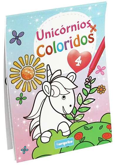  							Carte de colorat Unicorni (Vol. 4)						