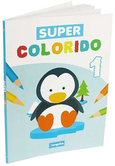  							Carte de colorat Super Colorido (Vol. 1)						
