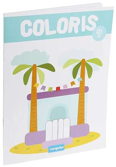 Coperta cărții  							Carte de colorat Coloris (Vol. 4)						