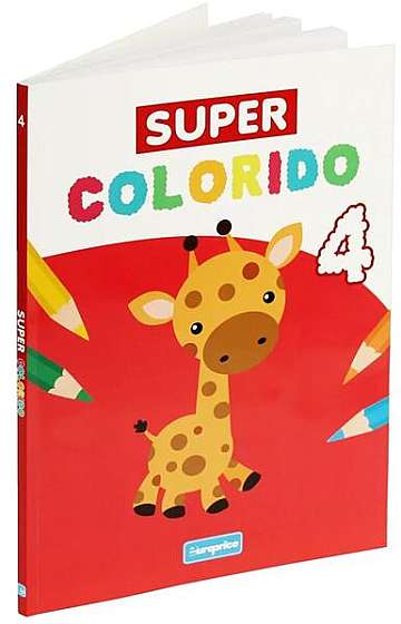 							Carte de colorat Super Colorido (Vol. 4)						