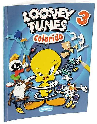 Coperta cărții  							Carte de colorat Looney Tunes (Vol. 3)						