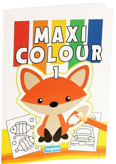  							Carte de colorat Maxi Colour (Vol. 1)						