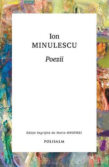Coperta cărții  							Poezii						