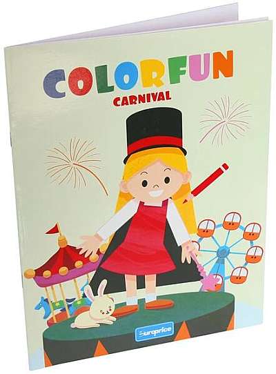 Coperta cărții  							Carte de colorat Colorfun (Carnival)						