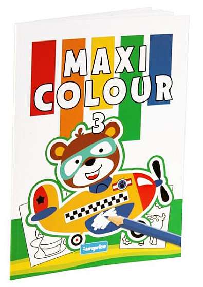  							Carte de colorat Maxi Colour (Vol. 3)						
