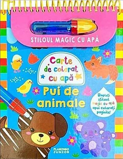  							Pui de animale - Stiloul magic cu apă						