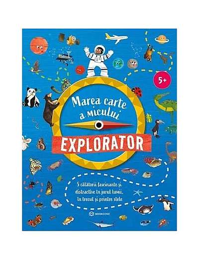 Coperta cărții  							Marea carte a micului explorator						