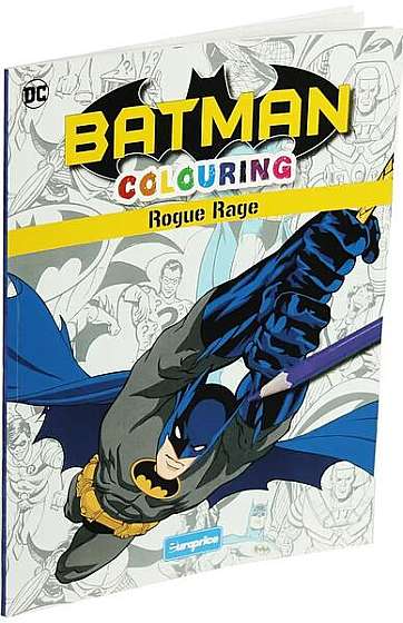  							Carte de colorat Batman - Rogue Rage						