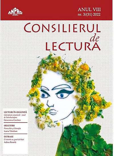 Coperta cărții  							Consilierul de lectură nr. 3/2022						