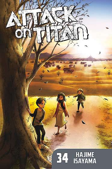 Coperta cărții Attack on Titan - Volume 34