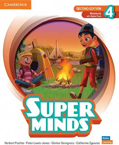 Super Minds 2ed Level 4 Workbook with Digital Pack British English