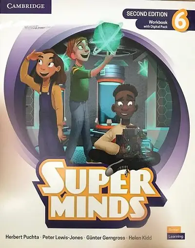 Super Minds 2ed Level 6 Workbook with Digital Pack British English
