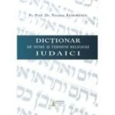 Dictionar de nume si termeni religiosi iudaici