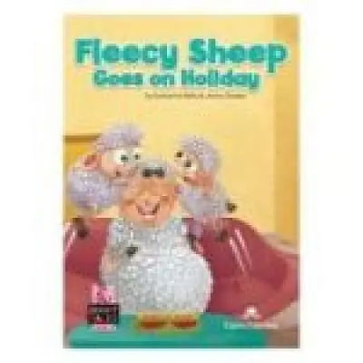 Literatura adaptata pentru copii Fleecy Sheep goes on holiday cu digibook app.