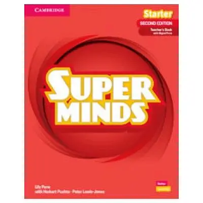 Super Minds Starter Teacher's Book with Digital Pack, 2nd edition