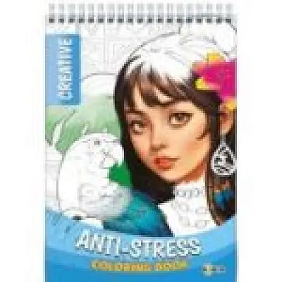 Anti-stress. Coloring book. Creative