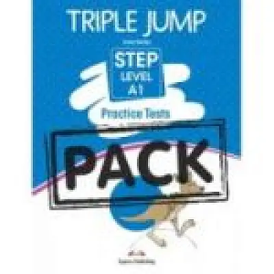 Curs limba engleza Triple Jump Step A1 Practice Test cu digibook app.