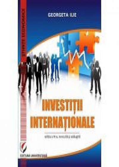 Investitii internationale - Georgeta Ilie