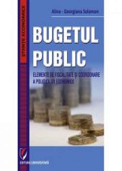 Bugetul public. Elemente de fiscalitate si coordonare a politiclor economice - Alina-Georgiana Solomon