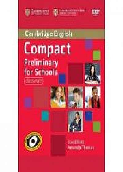 Coperta cărții Compact Preliminary for Schools Classware - (contine DVD Rom)