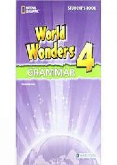Coperta cărții World Wonders 4 Grammar de National Geografic