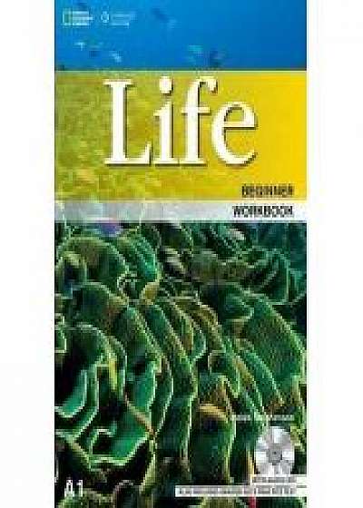 Life Beginner Workbook with Key plus Audio CD