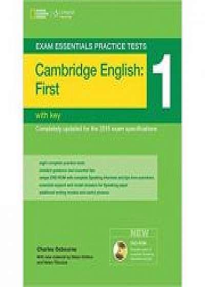 Exam Essentials Cambridge First Practice Tests 1 Student's book