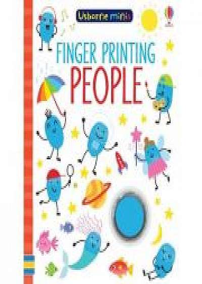 Coperta cărții Mini finger printing people
