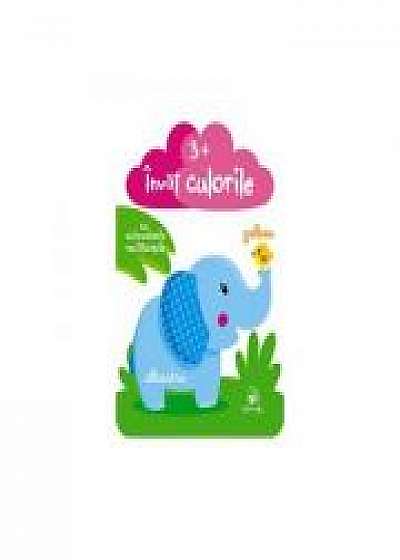 Coperta cărții Invat culorile 3+ (carte de activitati)
