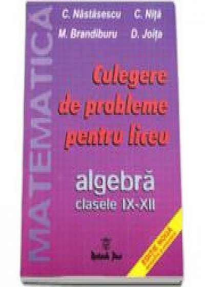 Probleme de matematica pentru liceu, Algebra, Clasele IX-XII (C. Nastasescu si C. Nita)