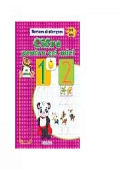 Coperta cărții Cifre pentru cei mici 3-5 ani