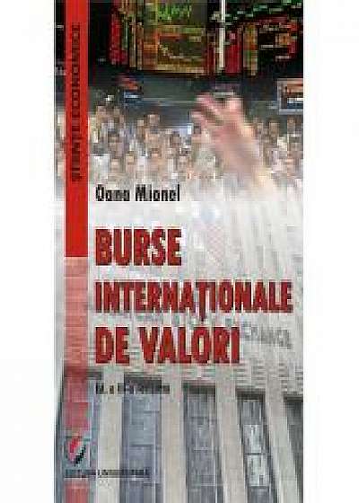 Burse internationale de valori - Oana Mionel
