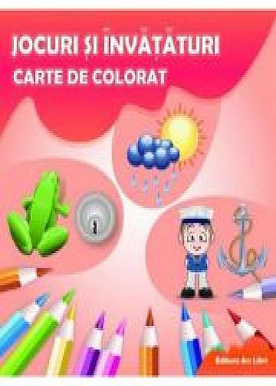 Coperta cărții Jocuri si invataturi - Carte de colorat
