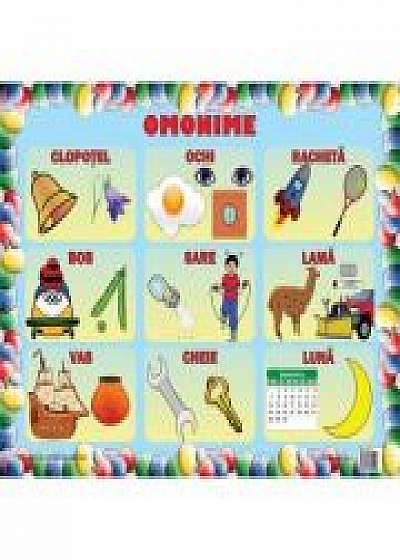 Coperta cărții Omonime - Set 3 planse