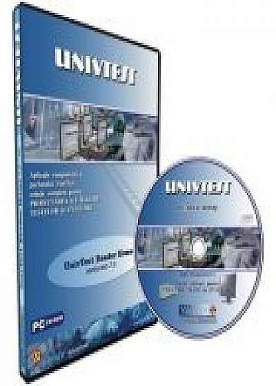 UnivTest Reader Home. Aplicatie completa a pachetului UnivTest, solutie completa pentru proiectarea si utilizarea testelor de evaluare. CD - Licenta m