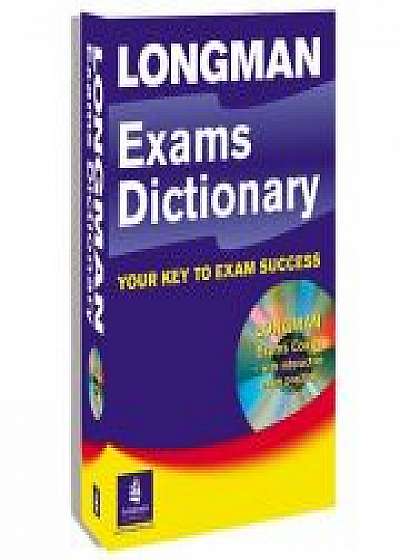 Coperta cărții Longman Exams Dictionary Paper and CD ROM Update
