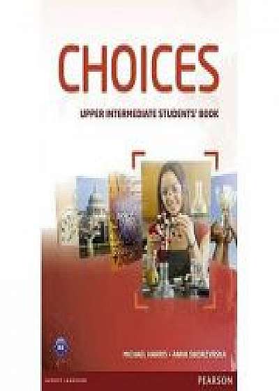 Choices Upper Intermediate Students' Book Paperback - Michael Harris