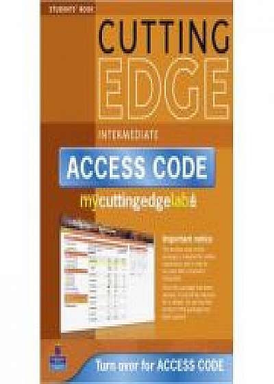 New Cutting Edge Intermediate Coursebook with CD-Rom and My Lab Access Card Pack - Peter Moor