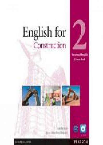 English for Construction Level 2 Coursebook and CD-ROM Pack. Vocational English - Evan Frendo