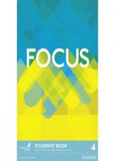 Focus Level 4 Student's Book - Sue Kay
